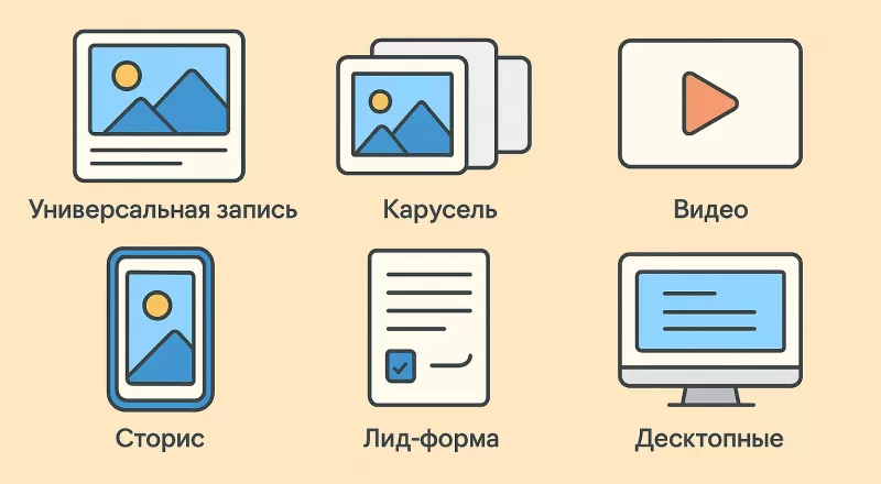 Форматы таргетированной рекламы